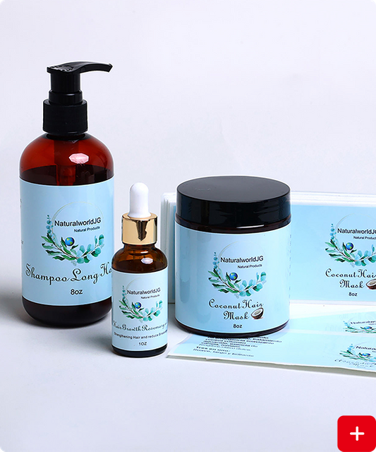 PE Label Paper in Shampoo Packaging