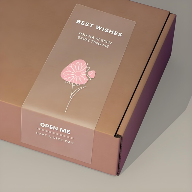  Transparent PVC Label 