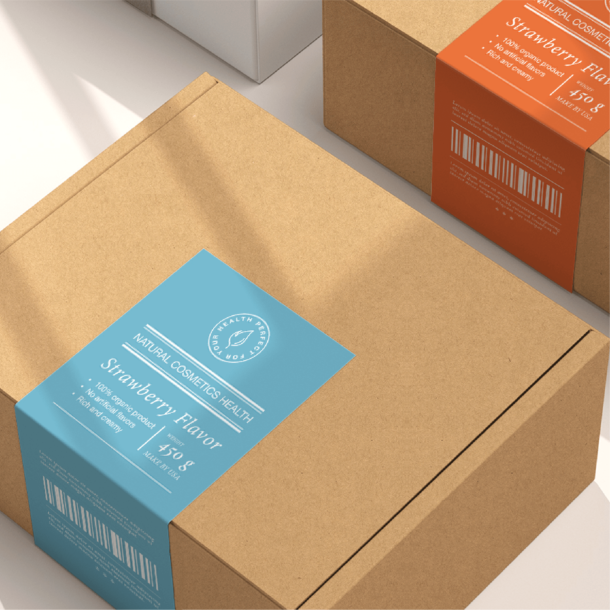 Woodfree stickers printing